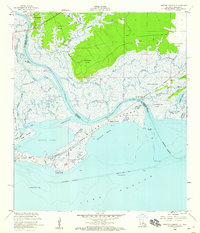 English Lookout 1956 topographic map thumbnail