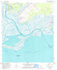 English Lookout 1968 topographic map thumbnail