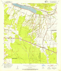 Erwinville 1954 topographic map thumbnail