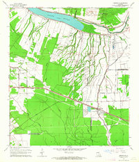 Erwinville 1962 topographic map thumbnail
