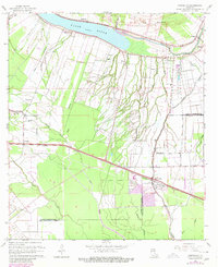 Erwinville 1962 topographic map thumbnail