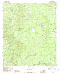 Evans 1984 topographic map thumbnail
