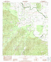 Evelyn 1989 topographic map thumbnail