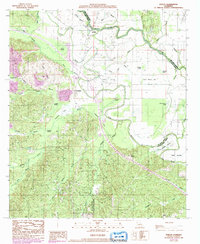 Evelyn 1989 topographic map thumbnail