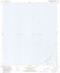 False Mouth Bayou 1968 topographic map thumbnail
