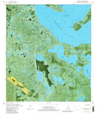 Fearman Lake 1979 topographic map thumbnail