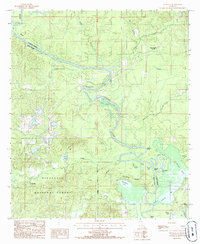 Fishville 1985 topographic map thumbnail