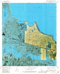 Floating Turf Bayou 1979 topographic map thumbnail