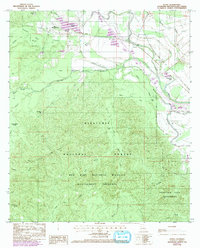 Flora 1983 topographic map preview