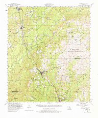 Florien 1954 topographic map thumbnail