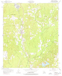 Florien 1954 topographic map thumbnail