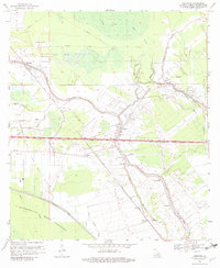 Fordoche 1969 topographic map thumbnail