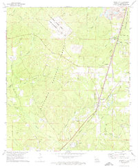 Forest Hill 1971 topographic map thumbnail