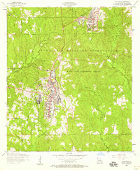 Fort Polk 1954 topographic map thumbnail