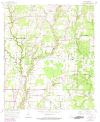 Fred 1963 topographic map thumbnail