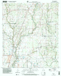 Fred 1998 topographic map thumbnail