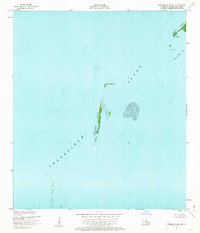 Freemason Island 1951 topographic map thumbnail