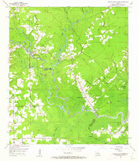 French Settlement 1953 topographic map thumbnail