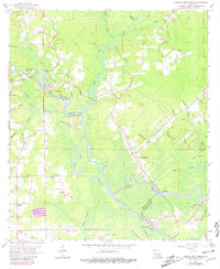 French Settlement 1963 topographic map thumbnail