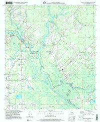 French Settlement 1999 topographic map thumbnail