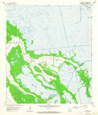 Gheens 1963 topographic map thumbnail