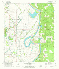 Gilliam 1971 topographic map thumbnail