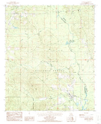 Goldonna 1986 topographic map thumbnail