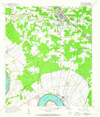 Gonzales 1961 topographic map thumbnail