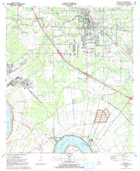Gonzales 1991 topographic map thumbnail
