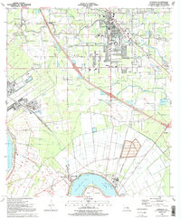 Gonzales 1991 topographic map thumbnail