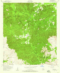 Gorum 1954 topographic map thumbnail