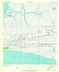 Grand Bayou 1934 topographic map thumbnail