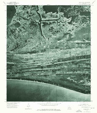 Grand Bayou 1975 topographic map thumbnail