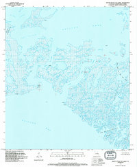Grand Bayou Du Large 1994 topographic map thumbnail