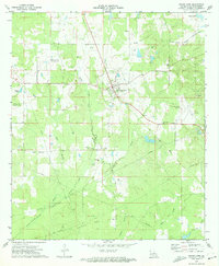 Grand Cane 1972 topographic map thumbnail