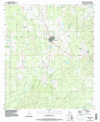 Grand Cane 1994 topographic map thumbnail