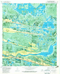 Grand Chenier 1980 topographic map thumbnail