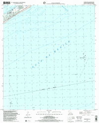 Grand Isle 1998 topographic map thumbnail