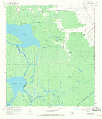 Grassy Lake 1965 topographic map thumbnail