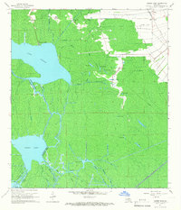 Grassy Lake 1965 topographic map thumbnail