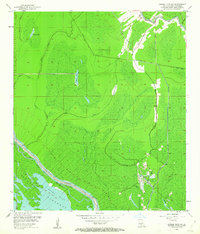 Grosse Tete SW 1953 topographic map thumbnail