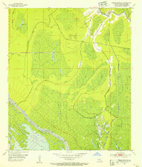 Grosse Tete SW 1953 topographic map thumbnail