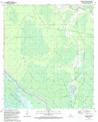 Grosse Tete SW 1992 topographic map thumbnail