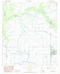 Gueydan 1984 topographic map thumbnail