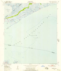 Hammock Lake 1949 topographic map thumbnail