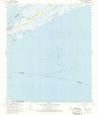 Hammock Lake 1968 topographic map thumbnail