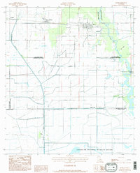 Hayes 1984 topographic map thumbnail
