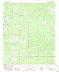 Haynesville East 1986 topographic map thumbnail