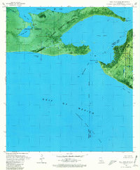 Hell Hole Bayou 1979 topographic map thumbnail