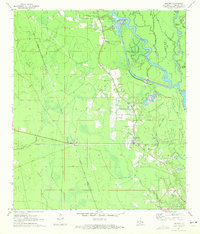 Hickory 1971 topographic map thumbnail